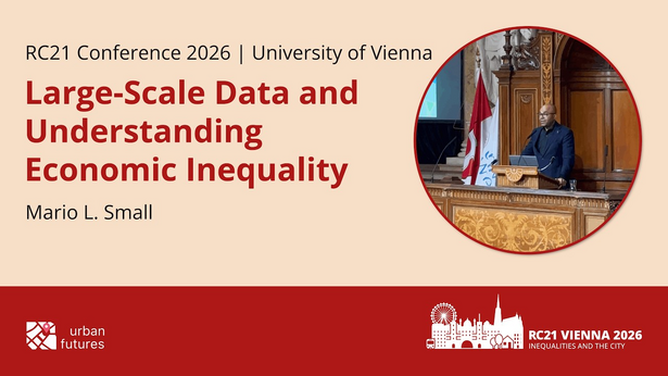 Recording of the Keynote by Mario Small at the RC21 Conference 2026